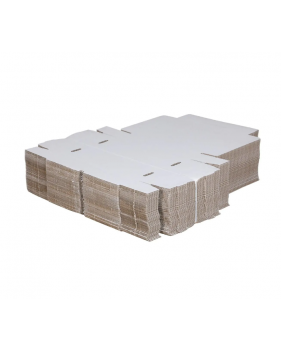 Witte postdozen/ verzenddozen 21,5 x 15,5 x 6cm formaAt A5  - Home