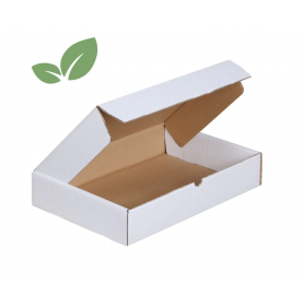 Boites postales blanches 21,5 x 15,5 x 6cm format A5  - Accueil