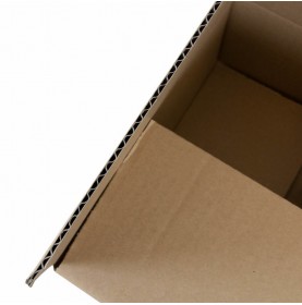 Caisse Carton / Boite En Carton Brun 25 x 15 x 14cm En Simple Canne... 2