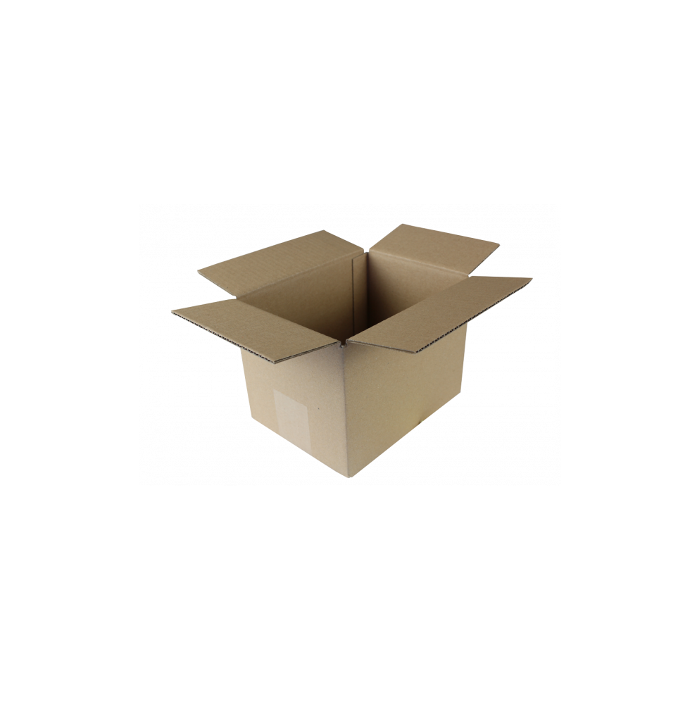 Caisse Carton / Boite En Carton Brun 25 x 15 x 14cm En Simple Canne...