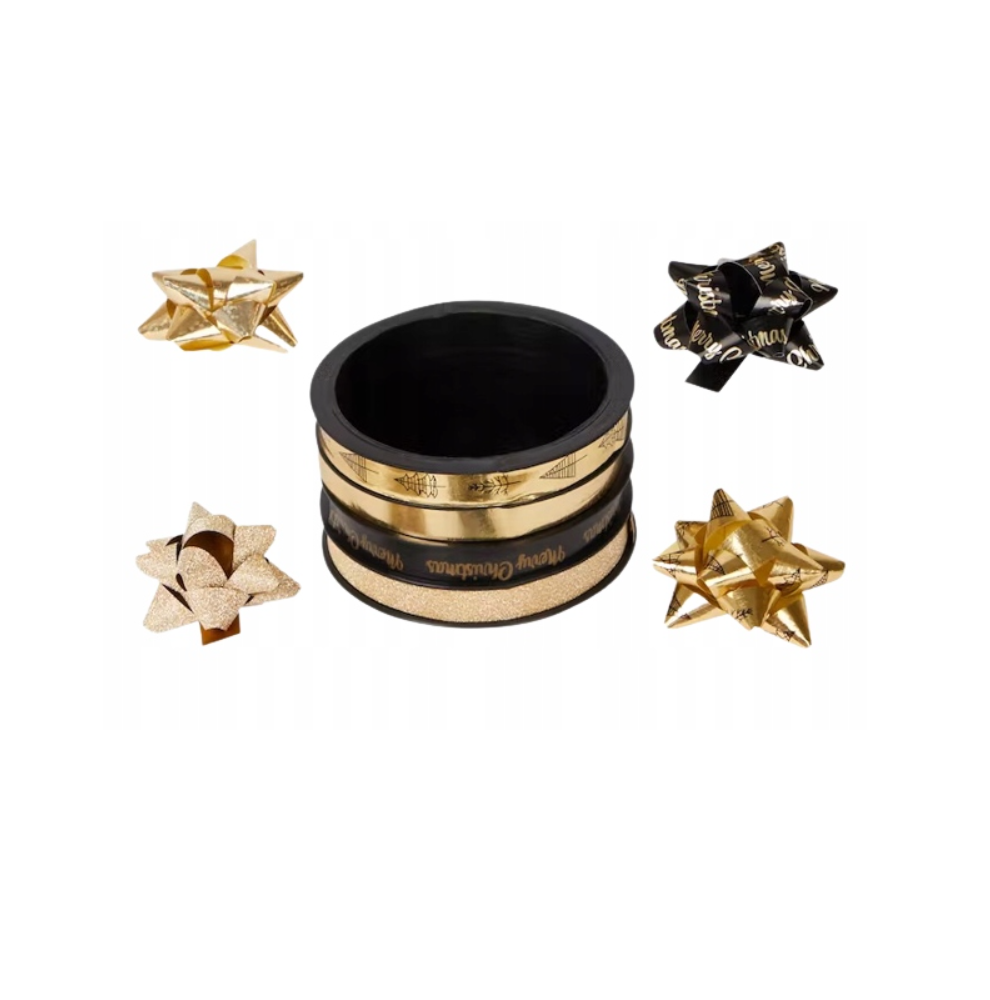 Kerst cadeaulinten 4 x 5 meter + 4 strikken / Geschenklinten  - Home