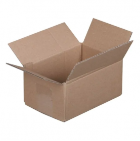 Caisse Carton / Boite En Carton Brun 18,5 x 12,5 x 9cm En Simple Ca...