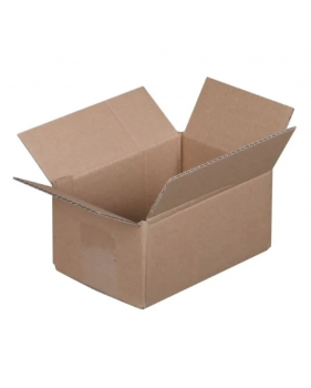 Caisse Carton / Boite En Carton Brun 18,5 x 12,5 x 9cm En Simple Ca...