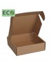 Boites postales écologiques brunes 23,5 x 18,5 x 4,6cm  - Accueil