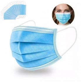 Masques non chirurgicaux protection 3 couches 50 masques  - Accueil