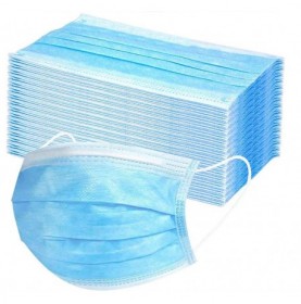 Masques non chirurgicaux protection 3 couches 50 masques  - Accueil 2