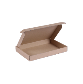 Bruine standaard brievenbusdoos formaat A5 - 25,5 x 16 x 2,8 cm  - ...