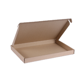 Bruine standaard brievenbusdoos formaat A4 - 31 x 21,5 x 3 cm  - Home