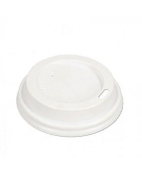 Couvercle blanc pour gobelet à café à emporter 80mm 240ml-50 pcs  -...