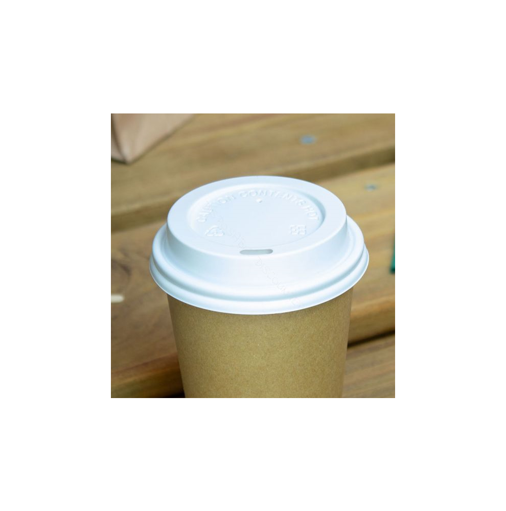 Gobelet à café à emporter Kraft 80mm 240ml marron- 100 pièces + cou... Gobelet à café à emporter Kraft 80mm 240ml marron- 100 pièces + cou...