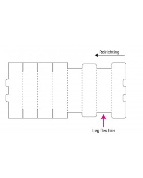 Boite d'expédition pour 3 bouteilles - double cannelure  - Accueil
