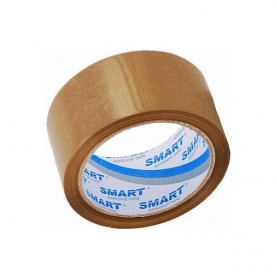 Verpakkingstape PP bruin 50mmx66m  - Home