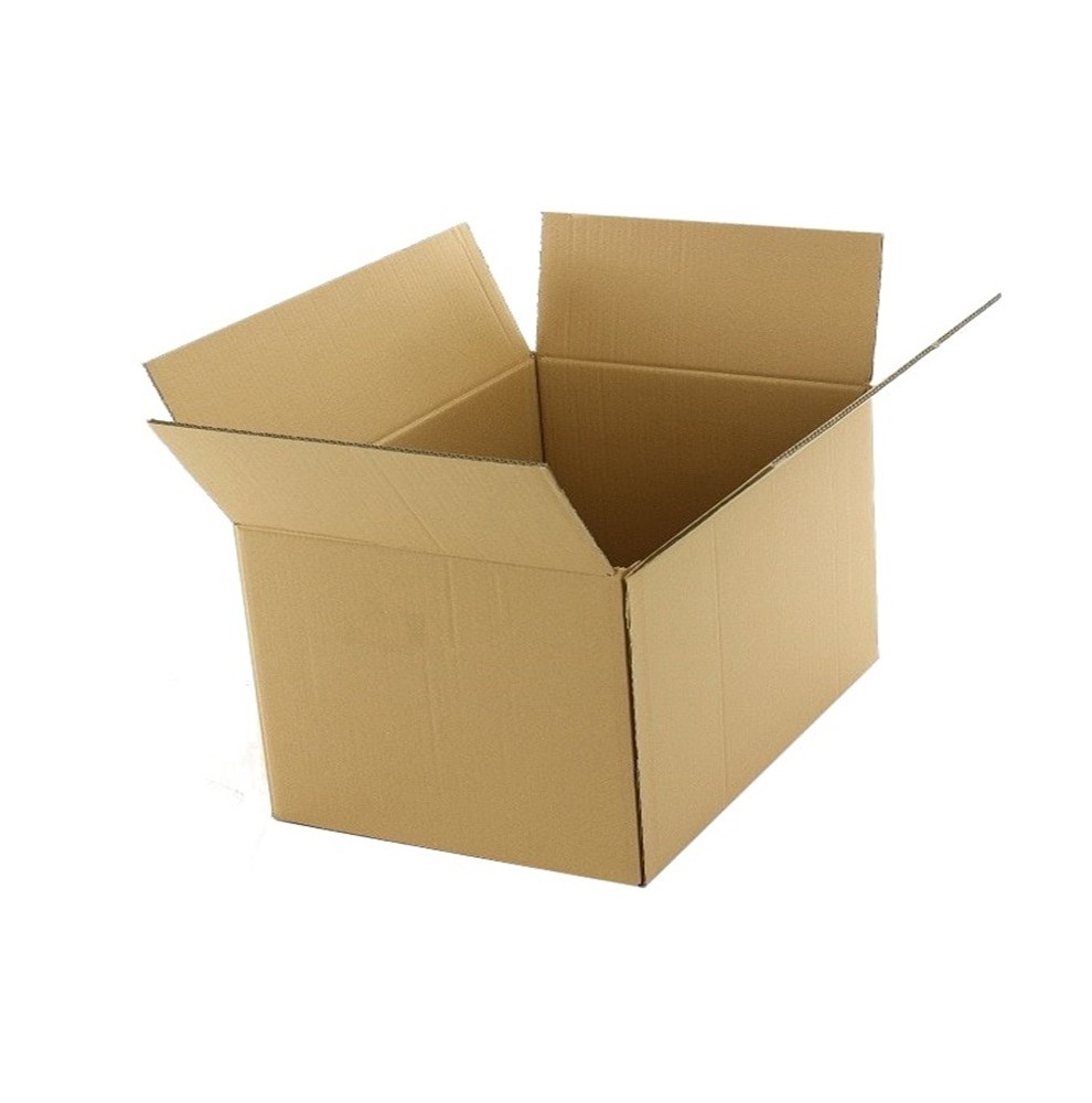 Caisse carton / boite en carton format 40x30x20cm en simple cannelu...