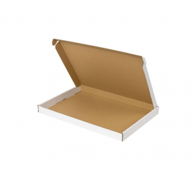 Witte standaard brievenbusdoos formaat A4 - 31 x 21,5 x 3 cm  - Home