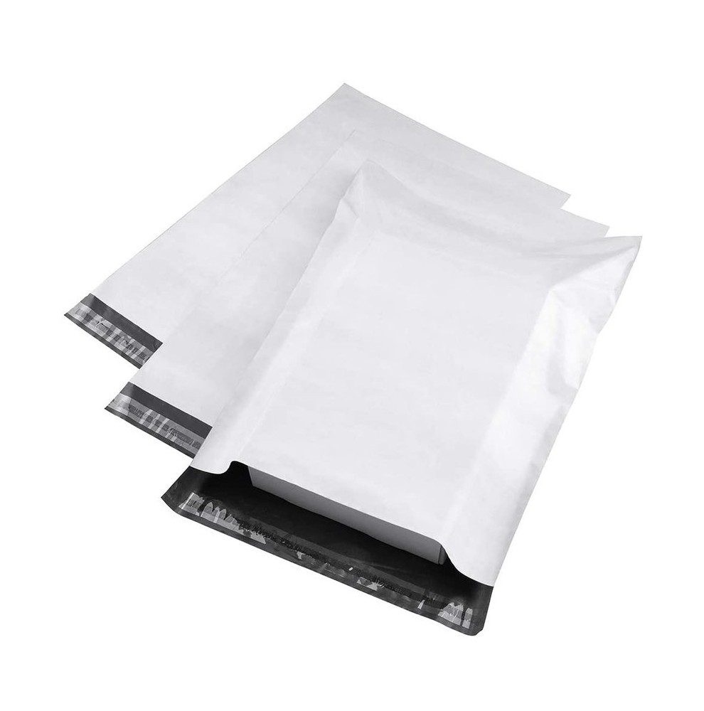 50 x Ondoorzichtige plastic envelop / Webshopzakken / Verzendzakken...