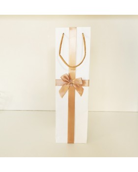 Wijntas voor 1 Fles / cadeauverpakking /Kraft zakjes in kraftpapier...