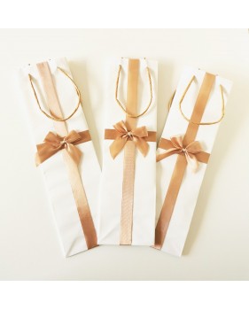 Wijntas voor 1 Fles / cadeauverpakking /Kraft zakjes in kraftpapier...