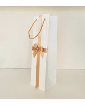 Wijntas voor 1 Fles / cadeauverpakking /Kraft zakjes in kraftpapier...