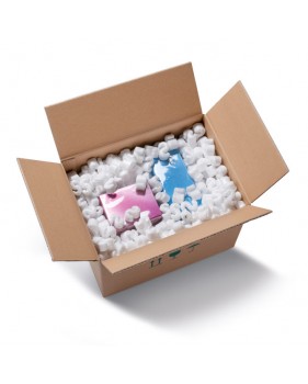 Particules / Chips de calage bio blanc  - Accueil