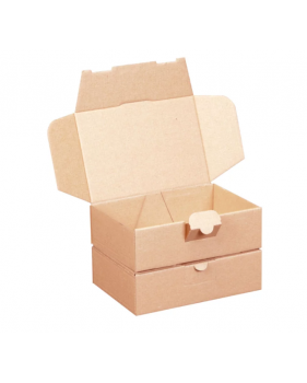 Ecologische Postdozen/ Verzenddozen formaat A6 16x11x5cm  - Home