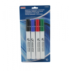 4 marqueurs permanents  - Accueil