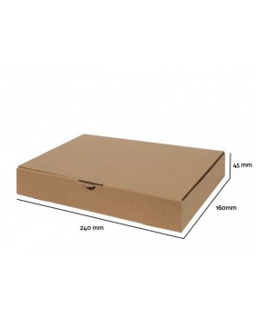 Ecologische Postdozen/ Verzenddozen formaat format A5 24x16x4,5cm  ...