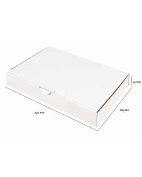 Ecologische Postdozen/ Verzenddozen formaat format A5 24x16x4,5cm  ...