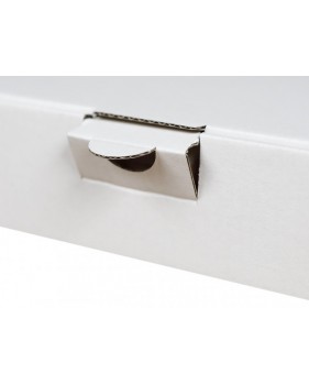 Witte Ecologische Postdozen/ Verzenddozen formaat A4 32x22.5x5cm  -...