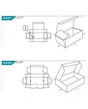 Witte postdozen (Levertermijn: 4-14 Dagen)  - Home