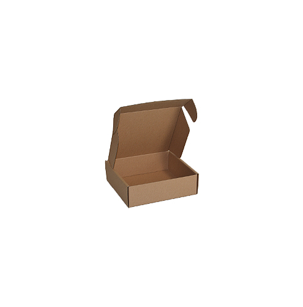 Ecologische Bruine postdozen/ verzenddozen 13,7 x 9 x 3,4 cm  - Home