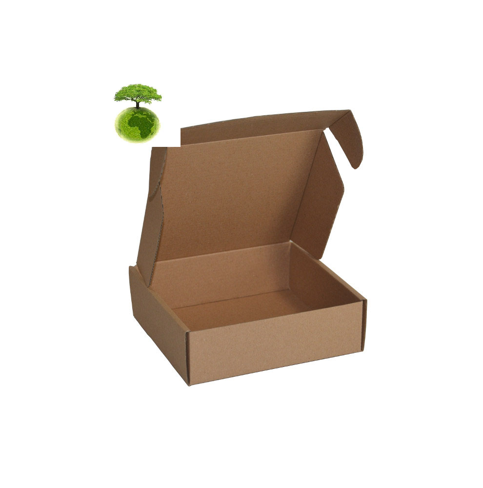 Ecologische Bruine postdozen/ verzenddozen 10 x 10 x 4 cm  - Home Ecologische Bruine postdozen/ verzenddozen 10 x 10 x 4 cm  - Home