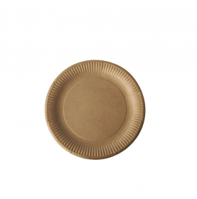 100 kartonnen borden 23cm + 100 kartonnen bekers 240ml-Wegwerp serv... 2