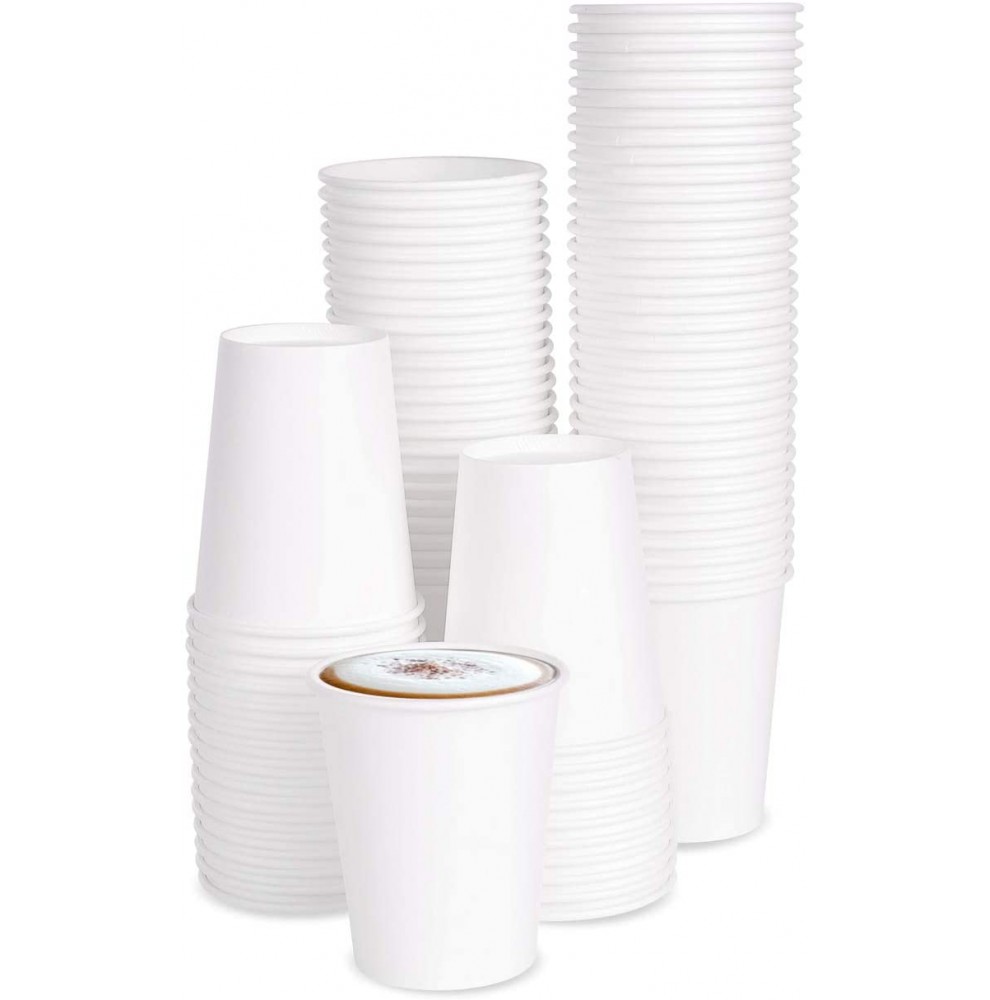100 kartonnen borden 23cm + 100 kartonnen bekers 240ml-Wegwerp serv... 100 kartonnen borden 23cm + 100 kartonnen bekers 240ml-Wegwerp serv...
