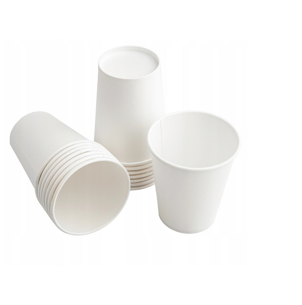 100 kartonnen borden 23cm + 100 kartonnen bekers 240ml-Wegwerp serv... 100 kartonnen borden 23cm + 100 kartonnen bekers 240ml-Wegwerp serv...