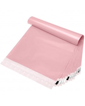 50 x Plastic Envelop Webshopzakken/ Verzendzakken kleur roos / Verz...