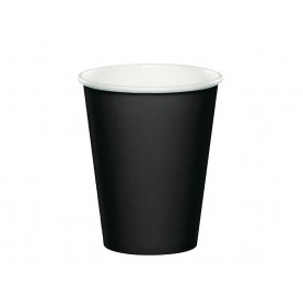Koffiebeker karton 80mm 240ml 8oz zwart 100 stuks  - Home 2