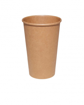 Koffiebeker karton 70,3mm 180ml 7oz vendingcup bruin100 stuks  - Home