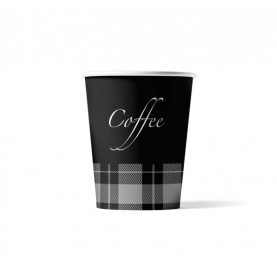 Gobelet à café en carton 70,3mm 180ml "Premium"+ couvercles-100 piè... 2